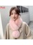 Eşarp Kürk Kravat Pom Pom Faux Yün Önlük Kalın Sıcak Faux Fur (Yurt Dışından) 1