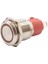 16D-P1-E 16MM Düz Yaylı Işıklı Metal Buton - Sarı 1