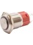 16D-G1Z-E 16MM Çıkık Anahtarlı Işıklı Metal Buton - Beyaz 1