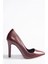 Bordo Ince Topuklu Kadın Stiletto L253971509 3