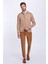 Polo Yaka Merino Yün Camel Triko 2