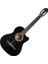 Valencıa VC104TCEBK Elektro Klasik Gitar Sap Çelikli 4/4 Siyah 1