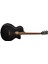 Müzik Cort Sfx-Abopbk Elektro Akustik Gitar , Siyah, Ince Kasa 1