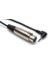 Müzik Hosa Xlr (F) &lt;-&gt; 3.5 mm Trs (M) Mikrofon Kablosu, 60 Cm. 1