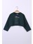 Kız Çocuk Yeşil Crop Sweatshirt (2-6yaş) 1