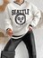 Seattle Baskılı 3 Iplik Oversize Sweatshirt 3