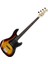 GB34JJ3TS Bas Gitar, 3 Ton Sunburst, PSEB1A-4/F PSEB1A-4/R 1