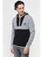 Hemet Siyah Yarım Fermuarlı Kauçuklu Polar Erkek Sweatshirt 5