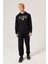 Erkek Kapüşonlu Sweatshirt M019-BK 2
