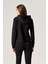Kadın Kapüşonlu Sweatshirt F021-BK 3