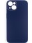 Deluxe Iphone 14 Mat Kılıf Lacivert 1