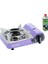 Tekli Mini Portatif Ocak Plastik Çantalı + 1 Adet 227 Ggram Kartuş Gaz 1