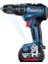 Professionel Gsr 18V-50 2,0 Ah Çift Akülü Şarjlı Vidalama Çantalı 3