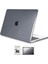 Apple 13" Macbook Pro M2 A2686 Kristal Gri Kılıf Koruyucu + Ekran Filmi 1