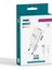 QCH202T Basic 12V / 3A Qualcomm 3.0 Type-C USB Kablolu Hızlı Şarj Cihazı 2