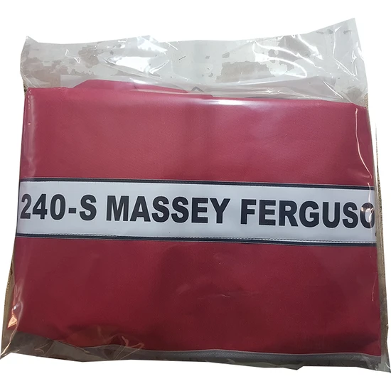 Karadağ Massey Ferguson 240-S Kırmızı Traktör Kılıfı