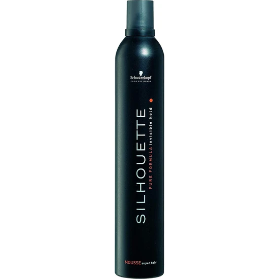 Schwarzkopf Silhouette Super Strong Hold All Day Long Hair Mousse 500 Ml