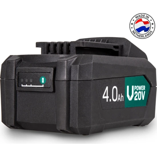 VONROC Vpower 20V Akü 20V Li-Ion - 4.0Ah