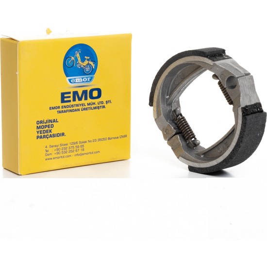 Emo Peugeot (Pejo) 103 - Mobylette (Mobilet) Fren Balatası (Çap 80)