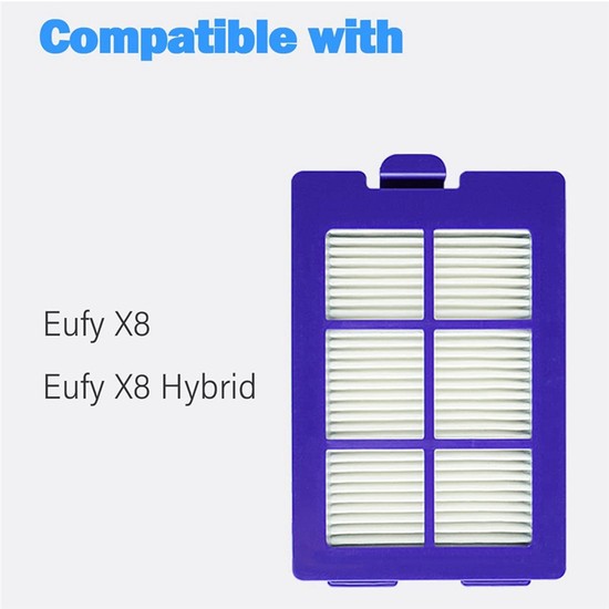 24 pçs substituição do filtro hepa para anker eufy robovac x8 série