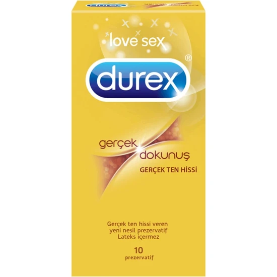 Durex Gerçek Dokunuş Prezervatif 10 Adet