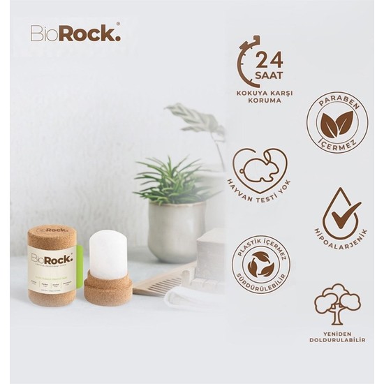 Biorock Crystal Deodorant Stick 120 gr Fiyatı Taksit Seçenekleri