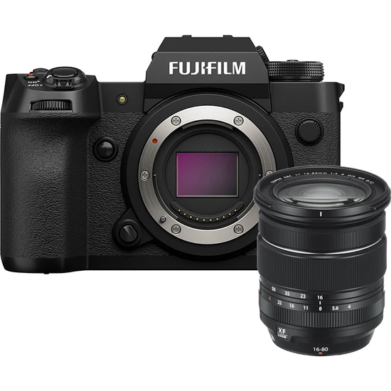 Fujifilm X-H2 Siyah + XF16-80MM Kit