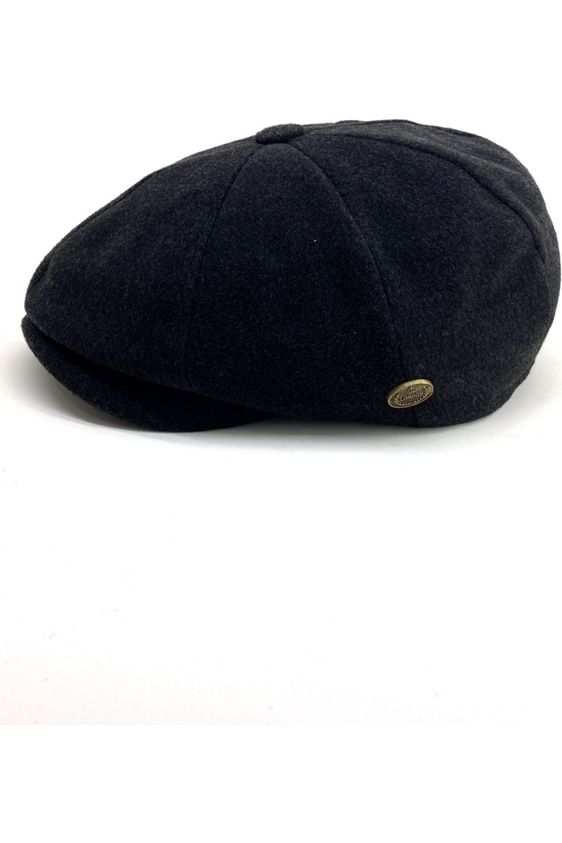 Göreme Aksesuar Kışlık Ingiliz Kasket Dökümlü Peaky Blinders Model Erkek Kasket görsel 3