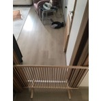 Sık Aralıklı Ahşap Köpek Çiti (Yükseklik 50 Cm.)