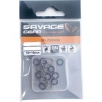 Savage gear Savage Gear Split ring SS+BLN 10+10