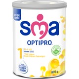 SMA Yeni Formül Sma Optıpro 1 Numara 800 gr 0-6 Ay Devam Sütü