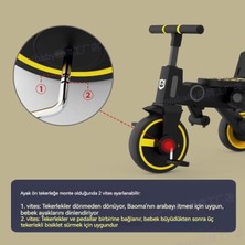 Uonibaby Çocuk Üç Tekerlekli Bebek Arabası Bisiklet (Yurt Dışından)
