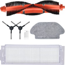 Srfn Ticaret Xiaomi Mi Vacuum Mop Pro Viomi V2-V3 Robot Süpürge Aksesuar Seti (6 Parça)