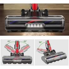 Gorgeous Dyson V7 V8 V10 V11 V15 Için Doğrudan Tahrikli Elektrikli Fırça Elektrikli Fırça Aksesuarları Elektrikli Süpürge Zemin Nozulu (Yurt Dışından)