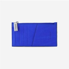 Dfonce Cooluxury Hakiki Deri Unisex Cüzdan Sky Mavi Floter