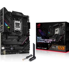 Asus Rog Strıx B650E-F Gamıng Wıfı Amd B650 Am5 Ddr5 6400 Dp Hdmı 3X M2 Usb3.2 Ax Wifi + Bt Aura Rgb 2.5Gbit Lan Atx (Rog Strıx B650E-F Gamıng Wıfı) Anakart