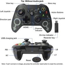 Crk Teknoloji N1 Xbox One Pc Ps3 Kablosuz Gamepad Xb1 Joystick Oyun Kolu Wireless Controller