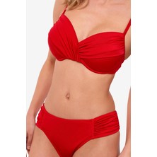 Ayyıldız 40705 Kırmızı Toparlayıcı Bikini Takımı