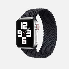 kilifone Apple Watch Ultra 49MM - Kordon Small Strap Kayış Krd-32 - Siyah