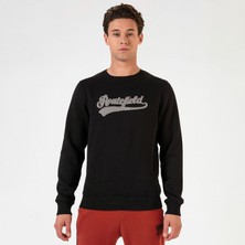 Routefield Hook Siyah Erkek Sweatshirt RFHOOK2223-001