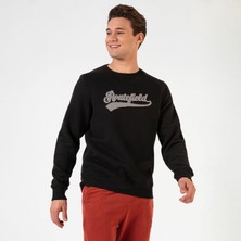 Routefield Hook Siyah Erkek Sweatshirt RFHOOK2223-001