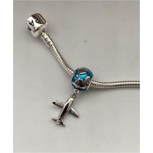 Mimozaavm 925 Ayar Gümüş Bileklikleri Için Seyahat Charm