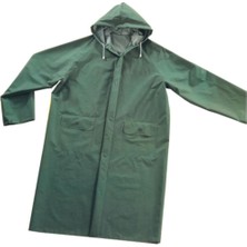 Maxsafety Pvc Yağmurluk Balıkçı Işçi Yagmurluk 028 mm Yeşil Renk