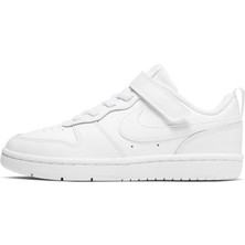 Nike Court Borough Low 2 Çocuk Beyaz Günlük Spor Ayakkabı BQ5451-100