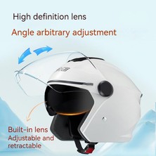 Panada Kış Unisex Elektrikli Araç Motosiklet Binmek Sıcak Kask (Yurt Dışından)