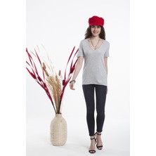 Füme Rengi Skinny Jean