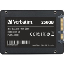 Verbatim Vi550 S3 256GB 550MB-460MB SATA3 SSD