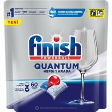 Finish Quantum 60 Kapsül Bulaşık Makinesi Deterjanı Tableti