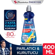 Finish Bulaşık Makinesi Temizleyici Sıvı 250 ml + Finish Parlatıcı Limon 400 ml