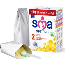 Sma Optipro Probiyotikli 2 1 kg (500 gr x 2 Paket) 6-12 Ay Devam Sütü